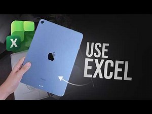 How to Use Microsoft Excel in iPad (tutorial)