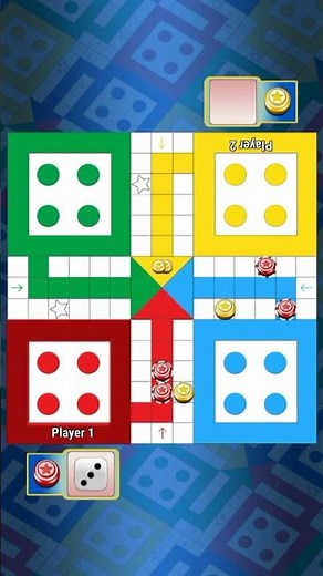 Ludo King Game 👑 Ludo Game in 1Vs1 #ludogame #ludoking