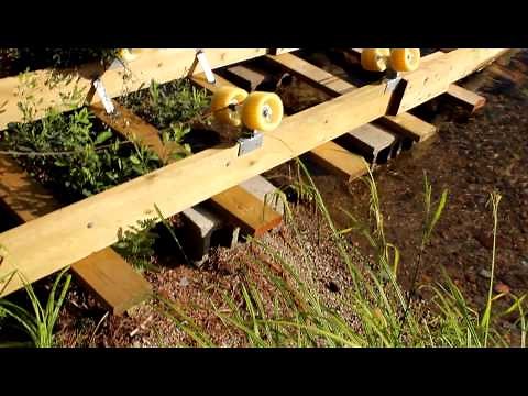 Shore docker ramp built