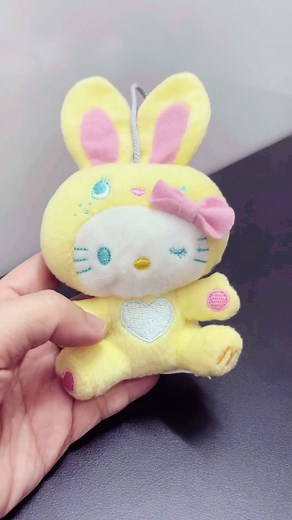 Hello Kitty Yellow Rabbit Bunny 5