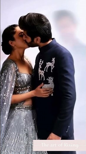 The Art of Kissing: Celebrity Hollywood and Bollywood (AI) Kissing Video