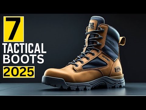 Best Tactical Boot of 2025 | Ultimate Buyer’s Guide for Military, Hiking & Work!
