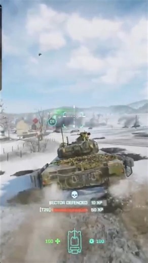 Epic Long-Range Tank Kill | Battlefield 2042