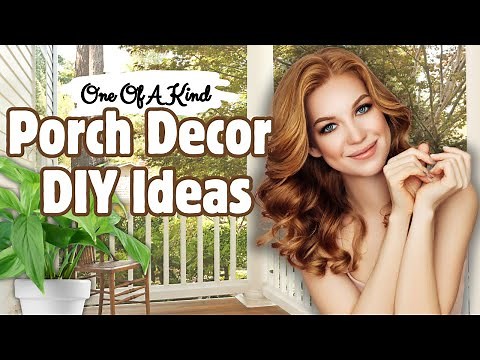 12 One Of A Kind Porch DIY Decor Ideas To Prepare For Peace
