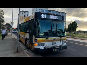 Honolulu TheBus Route 414-Makakilo-Palahia via Panana Street Bus #021