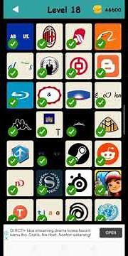 Logo Test : world brands quiz level 18 gameplay