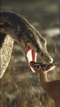 Congo Rainforest | African rock python | #shotrs #wildlife #facts