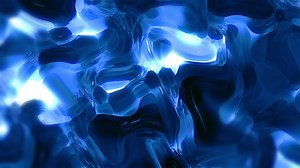 Download Abstract blue fluid flow seamless loop slow motion background for free