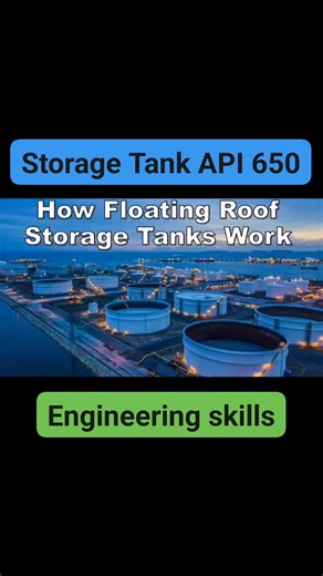 💥( How Floating Roof Storage Tank Work )! #API650 #StorageTank #TankConstruction #ShellErection #TankFabrication #OilAndGas #EngineeringSkillsAcademy #SteelStructures #FieldEngineering | Engineering Skills