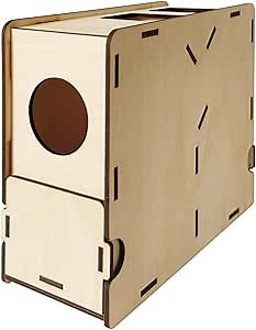 Blown Shell Separator - Birds Feed Grain Blowing Machine, Shell Separator Machine | Adjustable Grain Splitter Machine, Bird Food Skin Blower, Chaff Blowing Machine with Mesh Air Outlet for Garden Yard