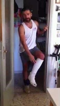 Esercizi fitness per chi ha una gamba ingessata - Parte I - Training having one's leg in a cast