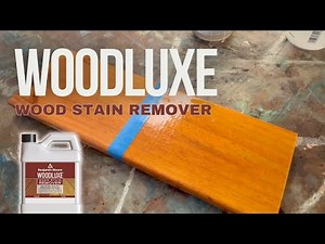 Benjamin Moore's Woodluxe Wood Stain Remover Demo: Stripping & Restoring Pressure-Treated Lumber