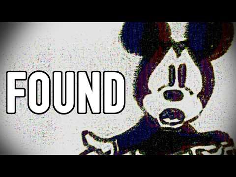 The Infamous Uncle Walt Disney Cartoon....is Found