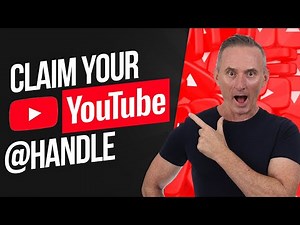 How To Claim Your NEW YouTube Handle Name