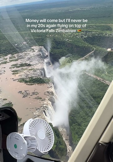Core memory for sure 💕 📍Victoria Falls, Zimbabwe #victoriafalls #waterfall #helicopter #travelcreator #aussiecreator Keywords: travel creator, Victoria falls, Aussie creator, Melbourne creator, lifestyle