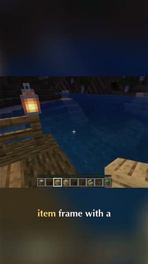 Hidden Minecraft Oven & Fishing Dock Secrets Revealed! #shorts