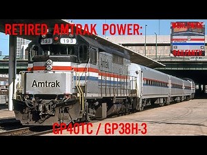 Retired Amtrak Power: EMD GP40TC