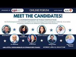 Meet the Candidates for State Superintendent of Public Instruction