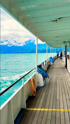 Summer Boat Cruise on Lake Thun | Switzerland 🇨🇭