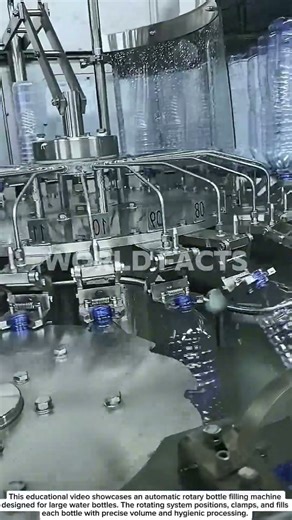 Automatic Rotary Bottle Filling Machine | High-Speed Water Filling System