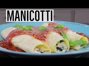 Manicotti- How to Make Homemade Manicotti