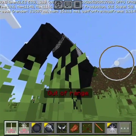 Minecraft iam become Venom #minecraft