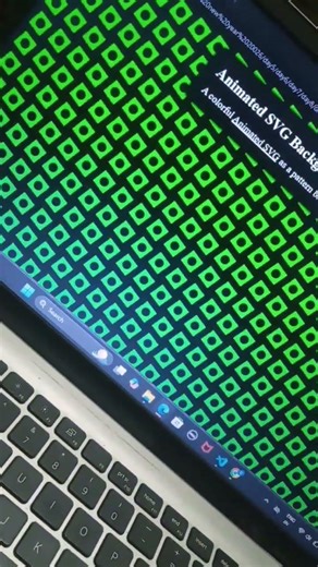 Animated SVG Background Using html css #html #css #virl #shortvideo #explorepage #coding #virlshort