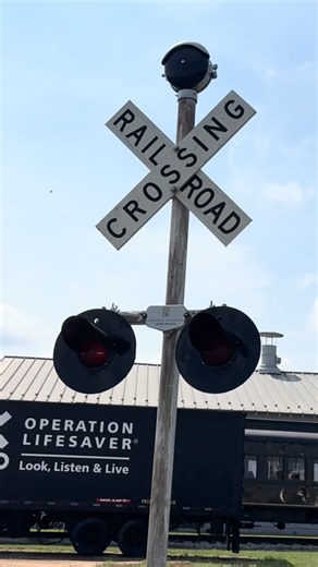 Classic Western Railroad Supply Crossing Display!!