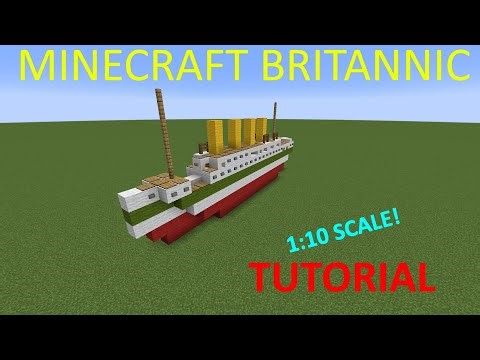 Minecraft Titanic Mini | HMHS Britannic Tutorial