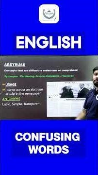 Confusing English Words Explained Clearly!