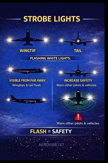 Aircraft Strobe Lights Explained ⚡✈️