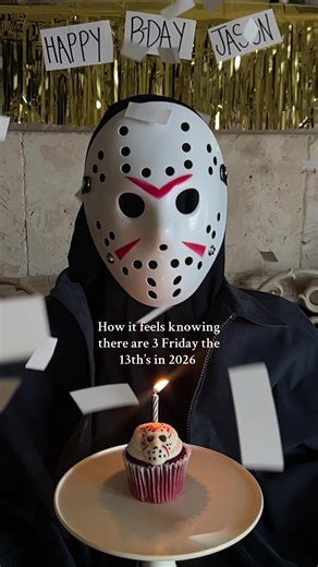 Friday the 13th in 2026!! February, March, November!! Thanks to @✨🎃Jennifer🎃✨ for sharing!! #fridaythe13 #jason #jasonvorhees #horrortok #halloweentok