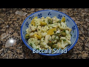 Italian Grandma Makes Baccala Salad (Dried Cod)