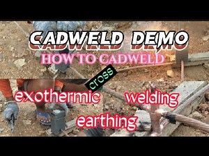 CADWELD | how to cadweld the grounding cable