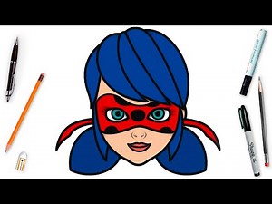 How To Draw Ladybug Easy Step By Step | Miraculous Ladybug Art Lesson