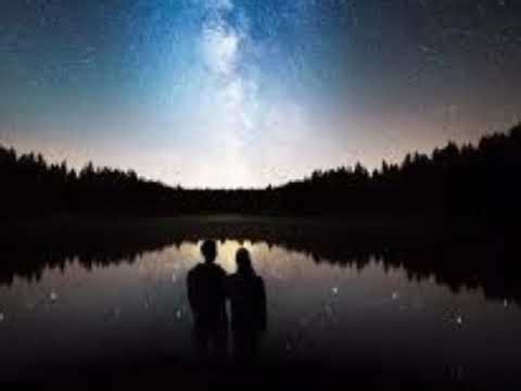 Amazing Stars over the Lake