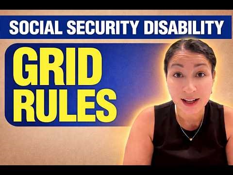 How the Grid Rules Really Work – Social Security Disability After 50