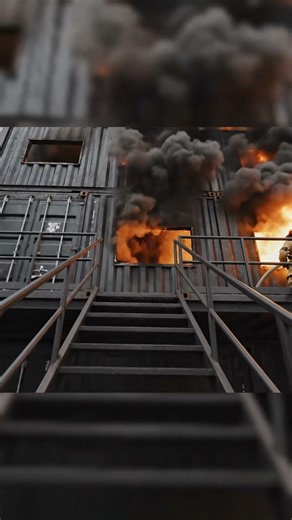 Shipping Container Fire Training Facility #containerconversion #shippingcontainer