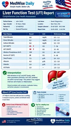 #music 🇺🇸 LFT Blood Test Explained | Liver Function Test Results & Normal Range 🩸