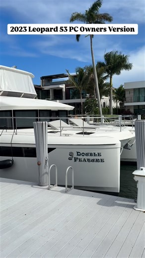 ✨Double Feature, our stunning 2023 Leopard 53PC Owners Version, has just been reduced by $75,000 — now asking $1,499,000! If you’ve been waiting for the right moment to step into the flagship of the Leopard Powercat line, this is it. Take a closer look and see why this 53PC stands out: 👉 Learn more: https://catamaranbrokerage.com/2023-leopard-53pc-df 📞Contact our team to schedule a viewing or request additional details. #CatamaranBrokerage #Leopard53PC #PriceImprovement #PowerCatamaran | Catam