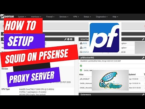 How to Install Squid Proxy Server on pfSense