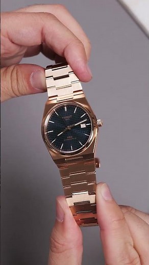 Unboxing the New Rose Gold Tone Tissot PRX Powermatic 80 40mm Everyday Watch