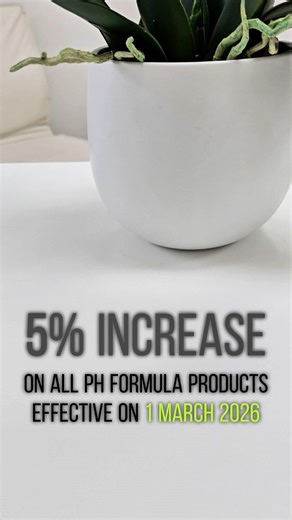 NuSkinnovation Dainfern on Instagram: "Important update for our valued clients 🤍 Please note that pHformula will implement a 5% annual price increase from 1 March 2026. Our team is happy to assist with any questions or forward planning. 📞 Dainfern: 077-281-7129 #NuSkinnovation #pHformula #SkinExperts #CollagenBanking #Fotona #FotonaFamily #Fotonalasers #ChooseFotona #Dainfern"