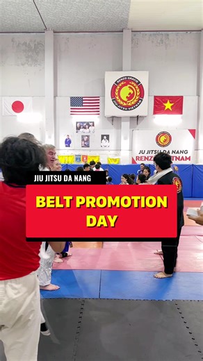 Belt Promotion Day at BJJ Da Nang