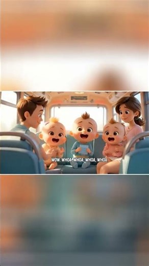 Baby Bus Adventure Crying, Smiling, and Singing! #kidssongs #cocomelon #nurseryrhymes #babyrhymes