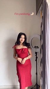 Turn heads effortlessly in our Fitted Lycra Dress – where sleek design meets unparalleled comfort. 💫 Perfect for any occasion, it’s your new go-to for chic vibes. 👗✨ Vc - @allthingsroh Product Info: Fitted Lycra Dress: 96079 Price: 599 . . . . #sleekstyle #lycradreams #fashionforward #bodycondress #effortlesschic #trendsetter #dressyourbest #eveningstyle #modernvibes #styleinspo #wardrobeessentials #chicoutfits #classyandfabulous #glamlook #timelessfashion #flawlessfit #elevatedbasics #minimal