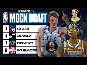 2025 NBA Mock Draft 2.0: FULL First Round (All 30 Picks) | Player Comps, Best Fits & Team Needs