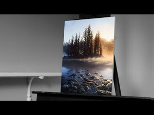 Painting a Misty River Landscape with Acrylics - Paint with Ryan