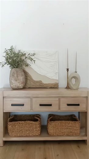 Paint wash and stain faux finish that transforms furniture