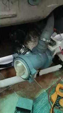 replace Front Load Washing machines Drain Pump #washingmachine #electrical